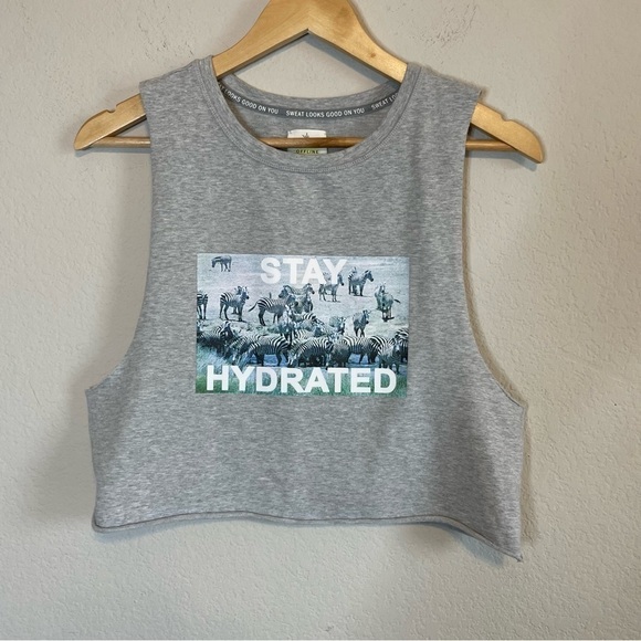 aerie Tops - Offline by Aerie Crop Tank Size Small